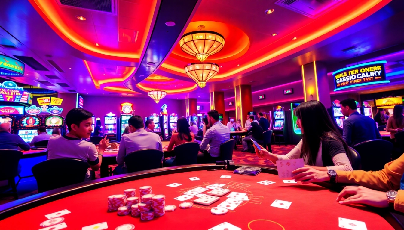 Experience the excitement of the no. 1 live casino Malaysia with engaging players and vibrant gaming setups.