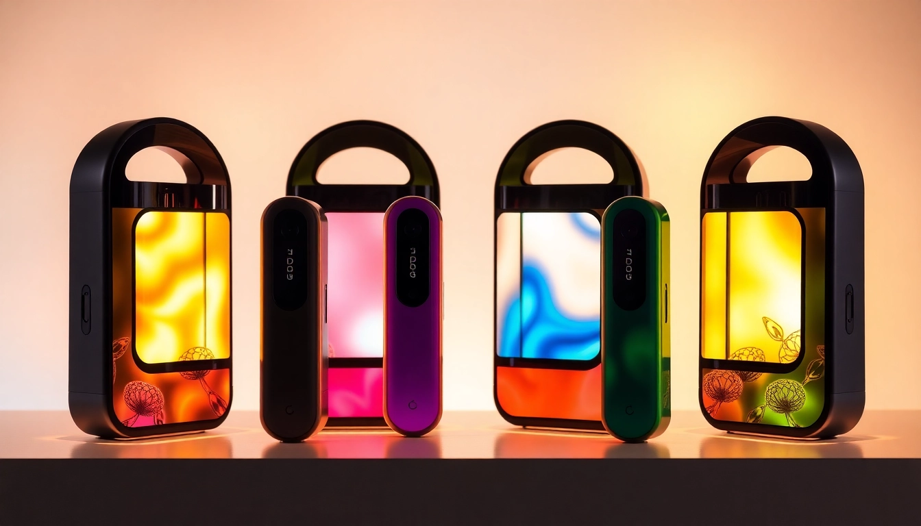 Explore diverse HQD Pods showcasing unique colors and designs in a captivating display.