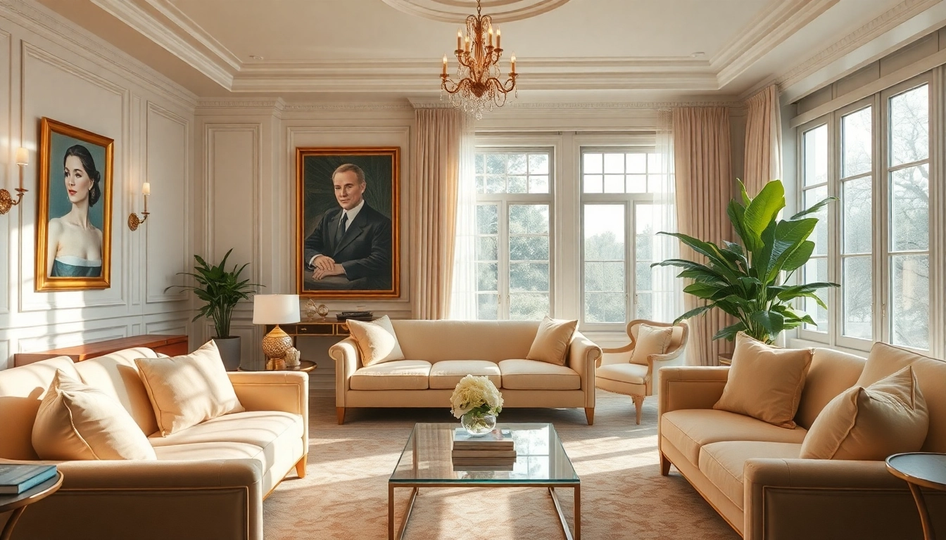 Vivienda lujosa ambientada con luxury12, mobiliario exquisito y luz natural radiante.