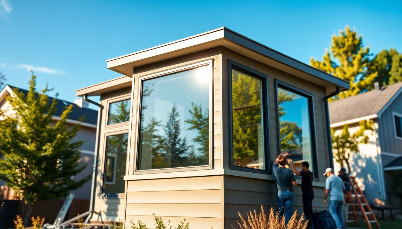 Expert installation of energy-efficient Window replacement Portland Oregon in a modern home.